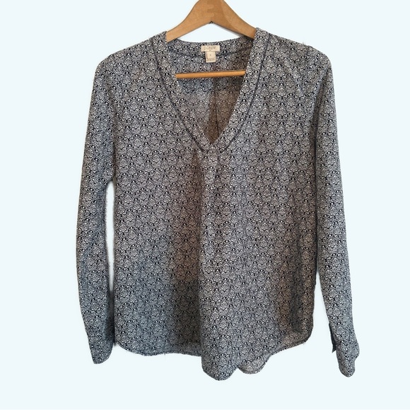J. Crew long blouse - Picture 1 of 11